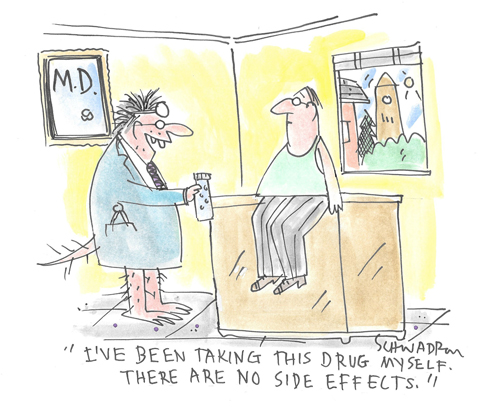 Harley Schwadron’s cartoon
